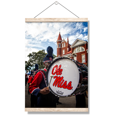 Ole Miss Rebels - Ole Miss Come Marching In - College Wall Art #Hanging Canvas