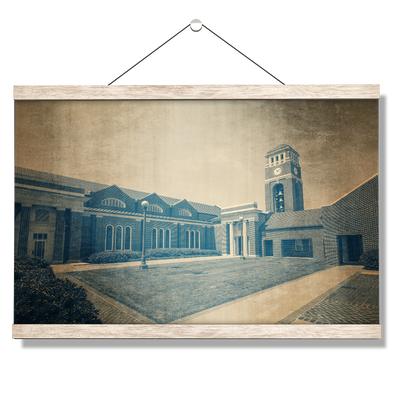 Ole Miss Rebels - Vintage Paris-Yates Chapel - College Wall Art #Hanging Canvas