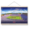 Ole Miss Rebels - Hotty Toddy - College Wall Art #Hanging Canvas