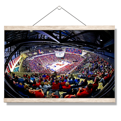 Ole Miss Rebels - Fisheye Pavilion - College Wall Art #Hanging Canvas