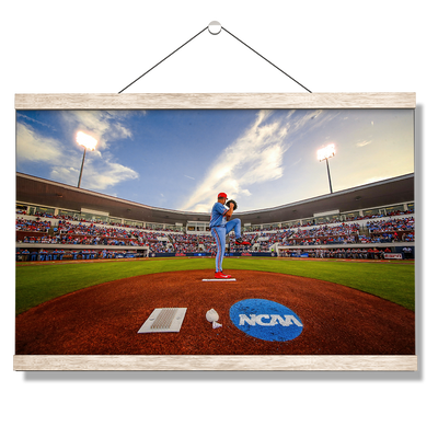 Ole Miss Rebels - NCAA Baseball 2019 - College Wall Art #Hanging Canvas