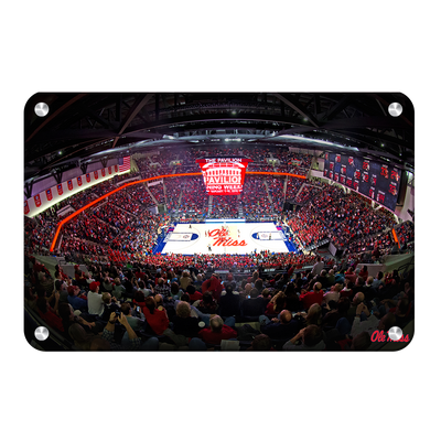 Ole Miss Rebels - Pavilion Opening - College Wall Art #Metal