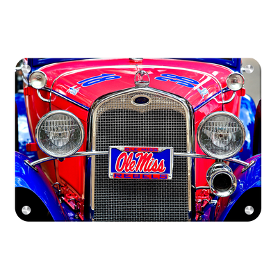 Ole Miss Rebels - Ramblin' Rebel - College Wall Art #Metal