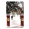 Ole Miss Rebels - Snowy Walk of Champions - College Wall Art #Metal