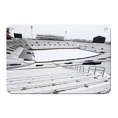 Ole Miss Rebels - Snow Day-Vaught- Hemingway - College Wall Art #Metal