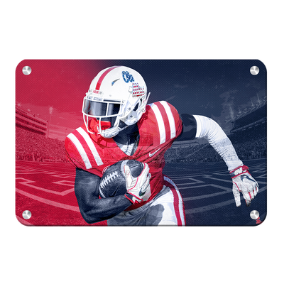 Ole Miss Rebels - Red White Blue Rebs - College Wall Art #Metal