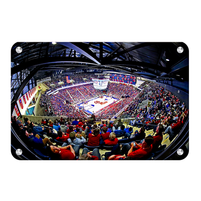 Ole Miss Rebels - Fisheye Pavilion - College Wall Art #Metal