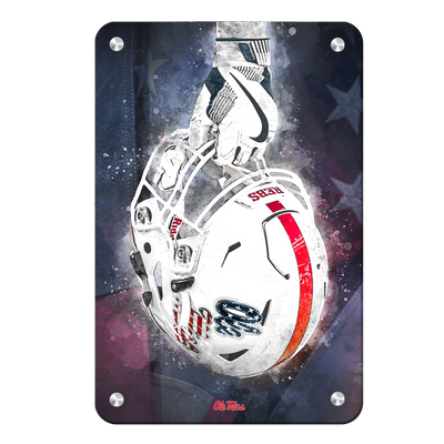 Ole Miss Rebels - Battle Ready Rebel - College Wall Art #Metal