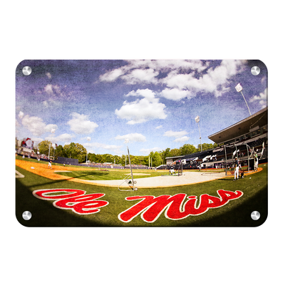 Ole Miss Rebels - Ole Miss Batting Practice - College Wall Art #Metal