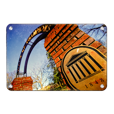 Ole Miss Rebels - 1841 Walk Of Champions - College Wall Art #Metal