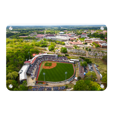 Ole Miss Rebels - Aerial Sports Complex - College Wall Art #Metal