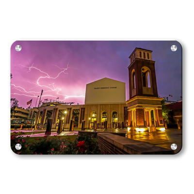 Ole Miss Rebels - Lightning Over Vaught Hemingway - College Wall Art #Metal