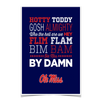 Ole Miss Rebels - Hotty Toddy - College Wall Art #Poster