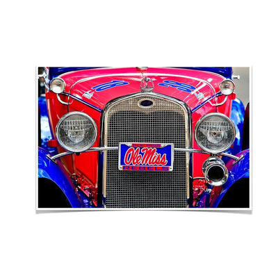 Ole Miss Rebels - Ramblin' Rebel - College Wall Art #Poster