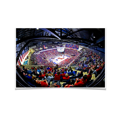 Ole Miss Rebels - Fisheye Pavilion - College Wall Art #Poster