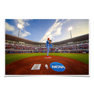 Ole Miss Rebels - NCAA Baseball 2019 - College Wall Art #Poster