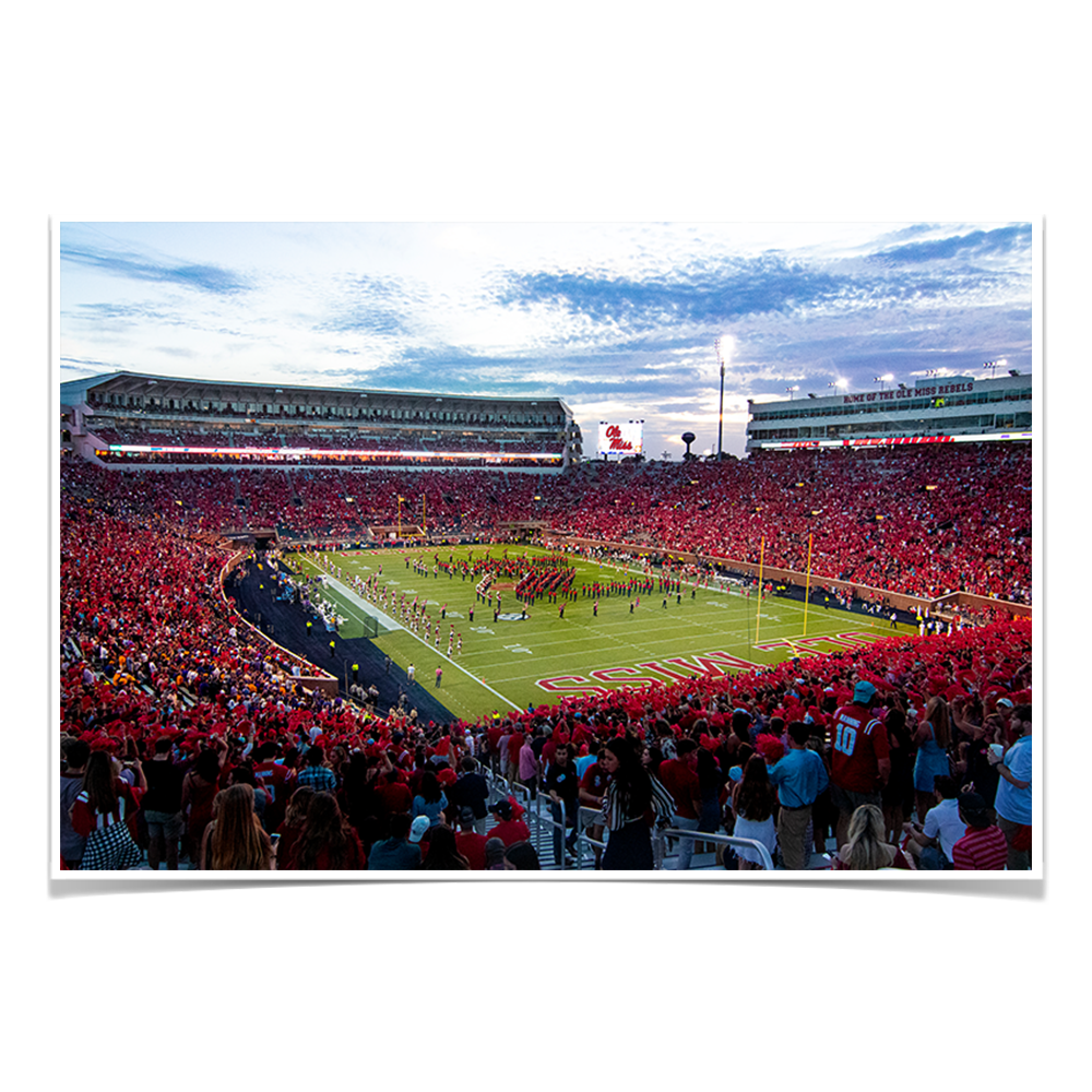 Ole Miss Rebels - Ole Miss Half Time - College Wall Art #Canvas
