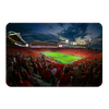 Ole Miss Rebels - Sunset Over Vaught-Hemingway - College Wall Art #PVC