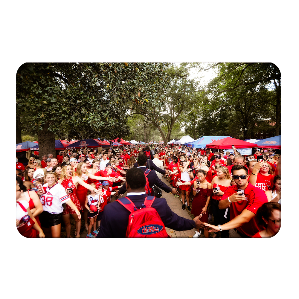 Ole Miss Rebels - The Walk - College Wall Art #Canvas