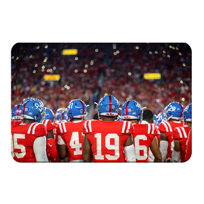 Ole Miss Rebels - Retro Team - College Wall Art #PVC