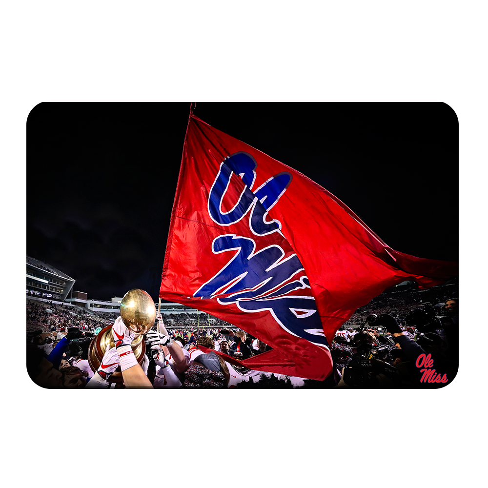 Ole Miss Rebels - Egg Bowl Victory - College Wall Art #Canvas