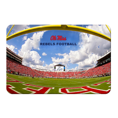 Ole Miss Rebels - End Zone Rebel Football - College Wall Art #PVC