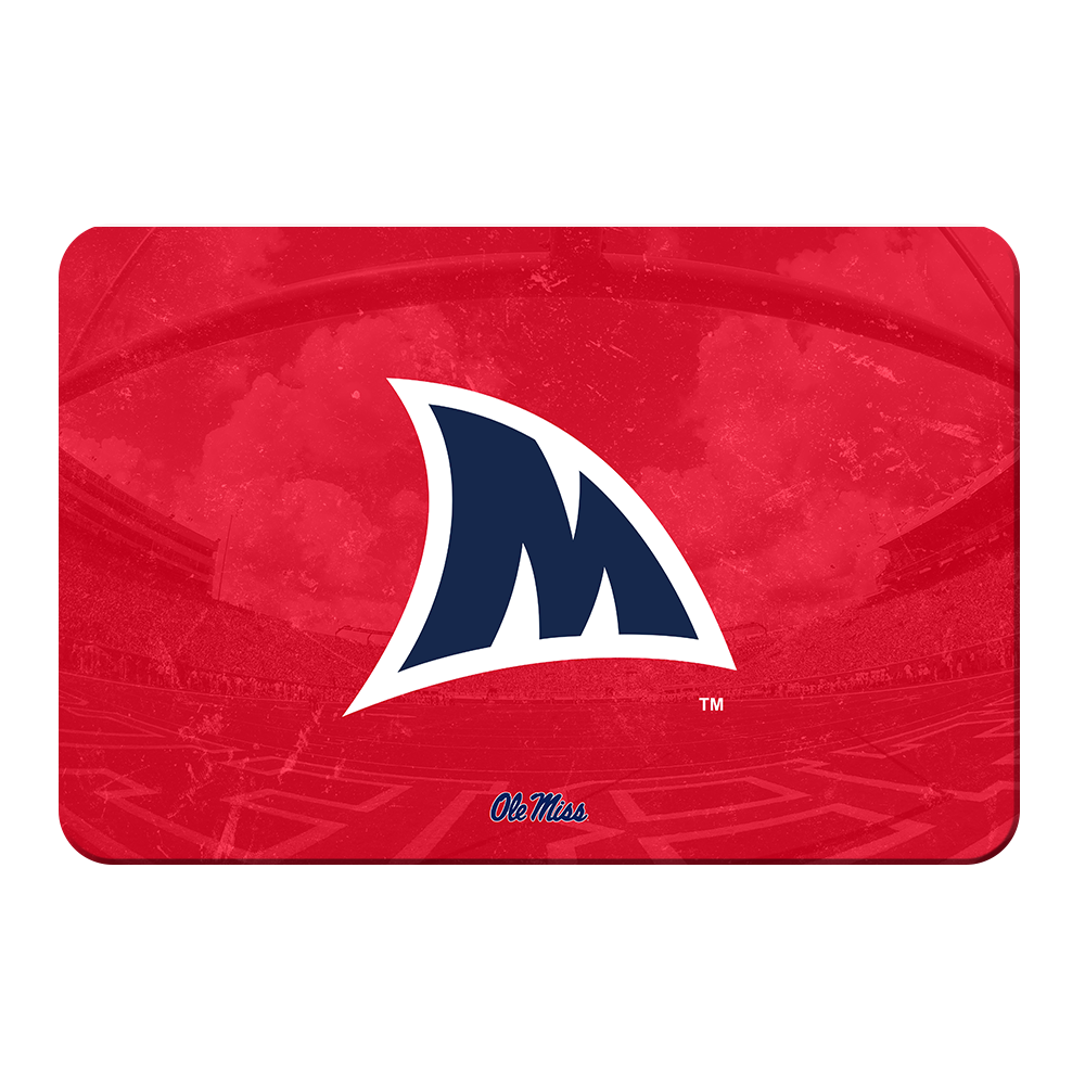 Ole Miss Rebels - Fins Up M - College Wall Art #Canvas