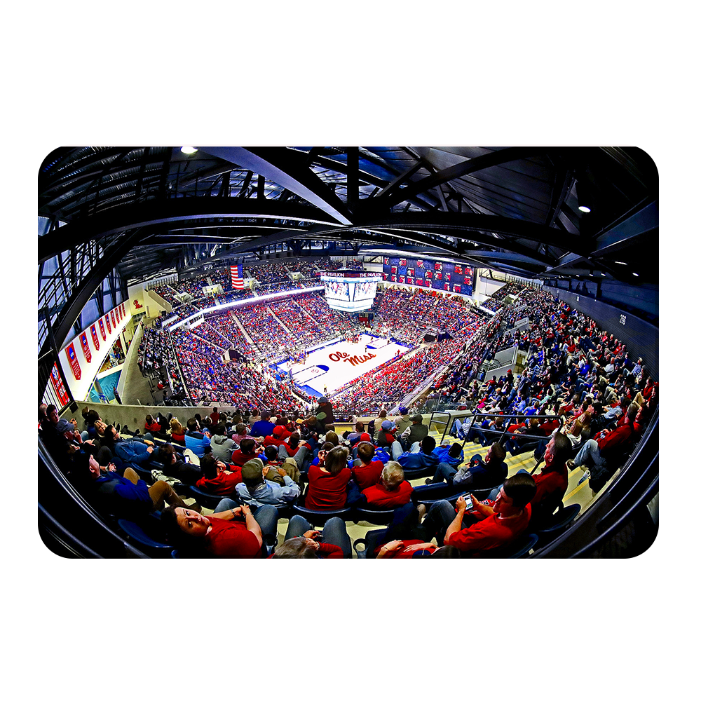 Ole Miss Rebels - Fisheye Pavilion - College Wall Art #Canvas