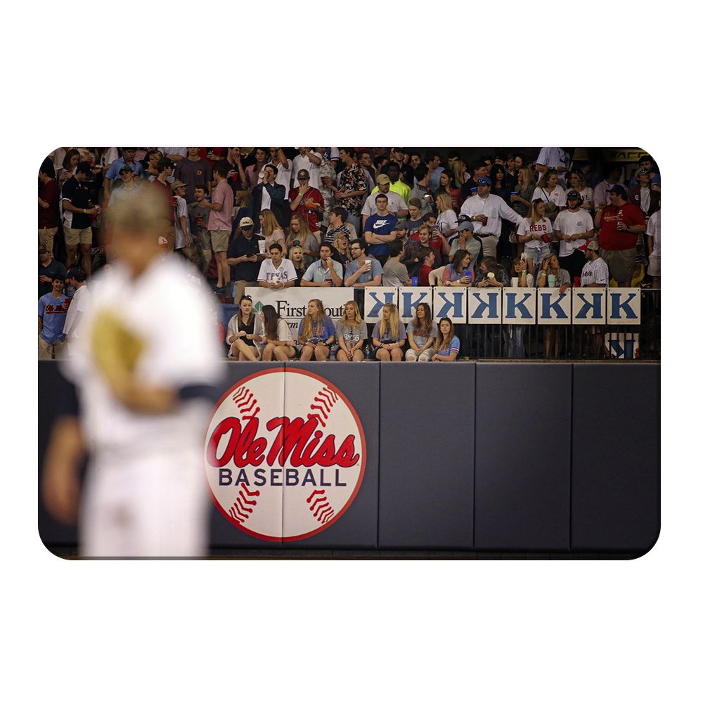 Ole Miss Rebels - Ole Miss Baseball - College Wall Art #Canvas