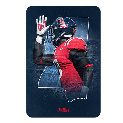 Ole Miss Rebels - Landshark State - College Wall Art #PVC