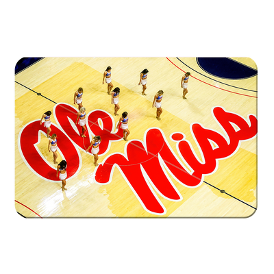 Ole Miss Rebels - Ole Miss Basketball Cheer - College Wall Art #PVC