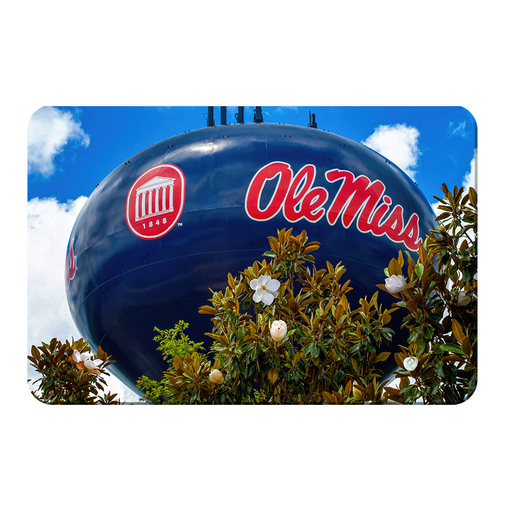 Ole Miss Rebels - Water Tower Magnolia - College Wall Art #Canvas