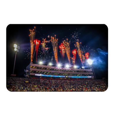 Ole Miss Rebels - Fireworks over Vaught-Hemingway - College Wall Art #PVC