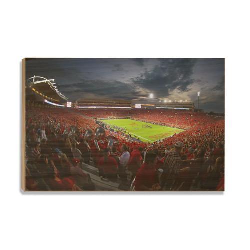 Ole Miss Rebels - Sunset Over Vaught-Hemingway - College Wall Art #Canvas