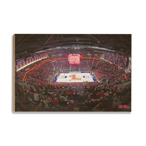 Ole Miss Rebels - Pavilion Opening - College Wall Art #Canvas