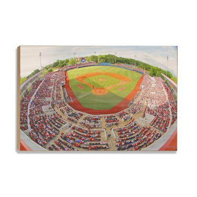 Ole Miss Rebels - Rebels Swayze Field - College Wall Art #Wood