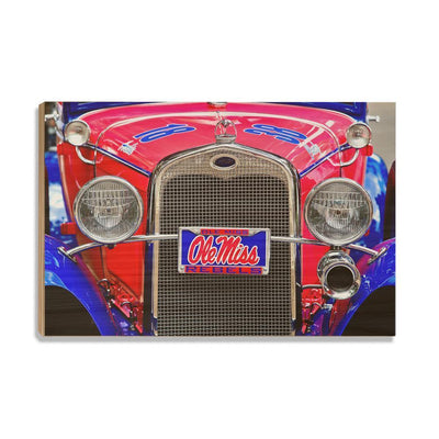 Ole Miss Rebels - Ramblin' Rebel - College Wall Art #Wood