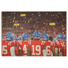 Ole Miss Rebels - Retro Team - College Wall Art #Wood