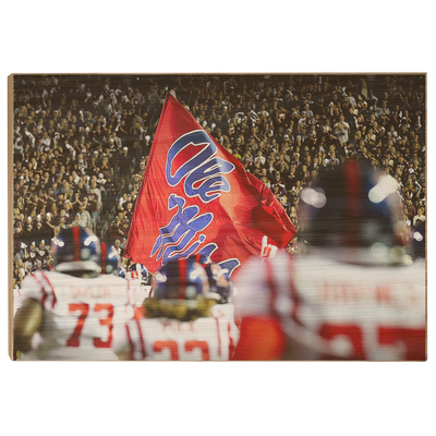 Ole Miss Rebels - Ole Miss Entrance - College Wall Art #Wood