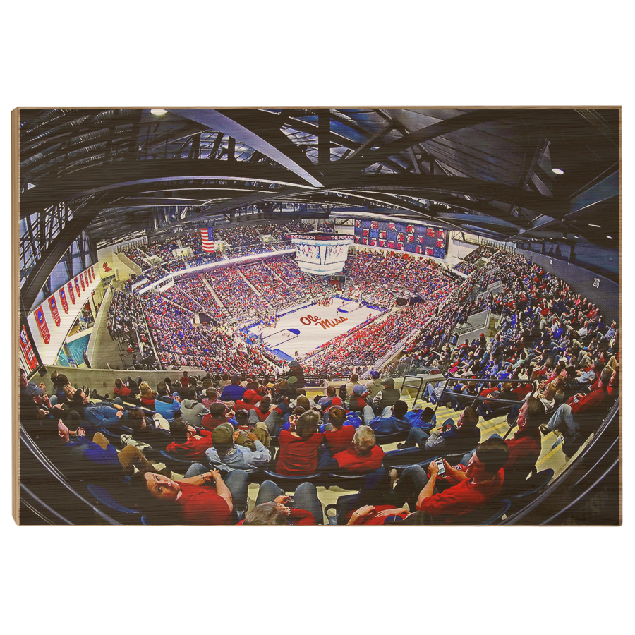 Ole Miss Rebels - Fisheye Pavilion - College Wall Art #Canvas