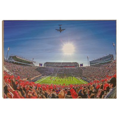 Ole Miss Rebels - Flight Over - College Wall Art #Wood