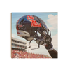 Ole Miss Rebels - Ole Miss Helmet Held High - College Wall Art #Wood