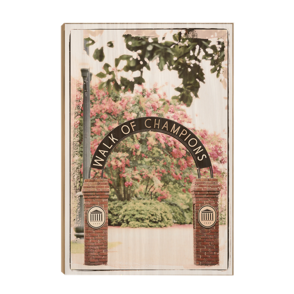 Ole Miss Rebels - Spring Walk of Champions - College Wall Art #Canvas