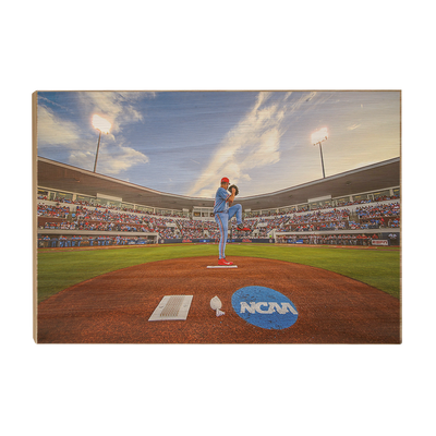 Ole Miss Rebels - NCAA Baseball 2019 - College Wall Art #Wood