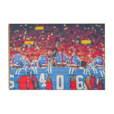 Ole Miss Rebels - All Powder - College Wall Art #Wood