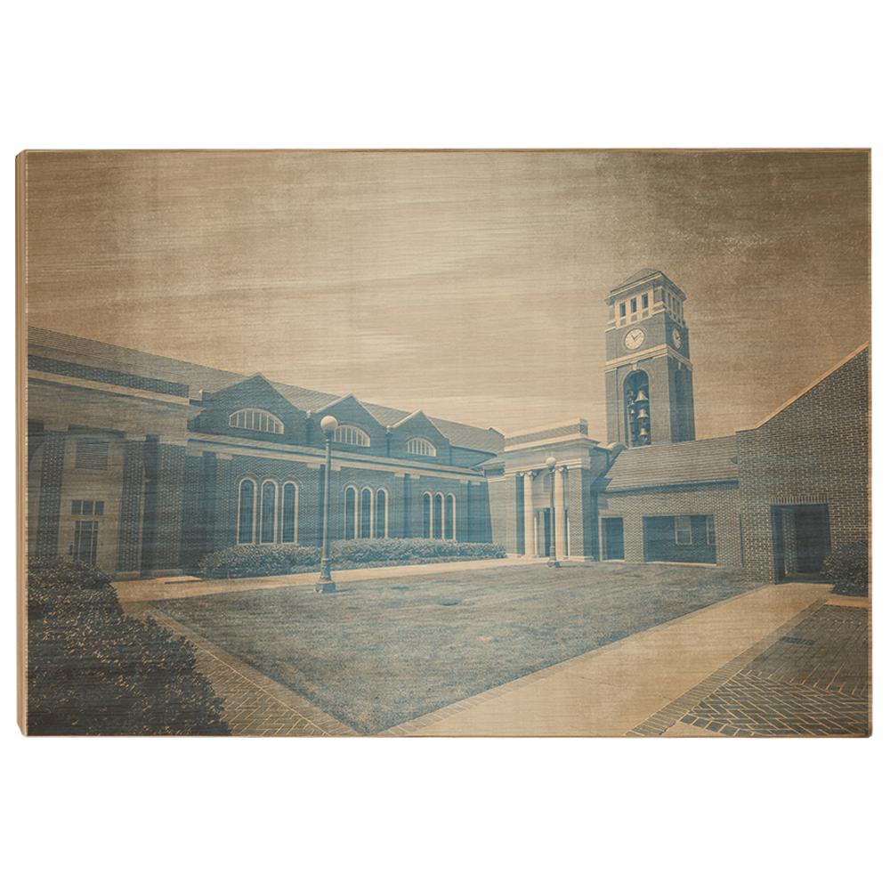 Ole Miss Rebels - Vintage Paris-Yates Chapel - College Wall Art #Wood