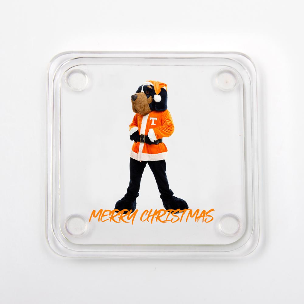 Tennessee Volunteers -  Merry Christmas Smokey Drink #Coaster