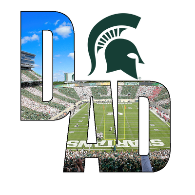 Michigan State Spartans - Michigan State Dad Bag Tag