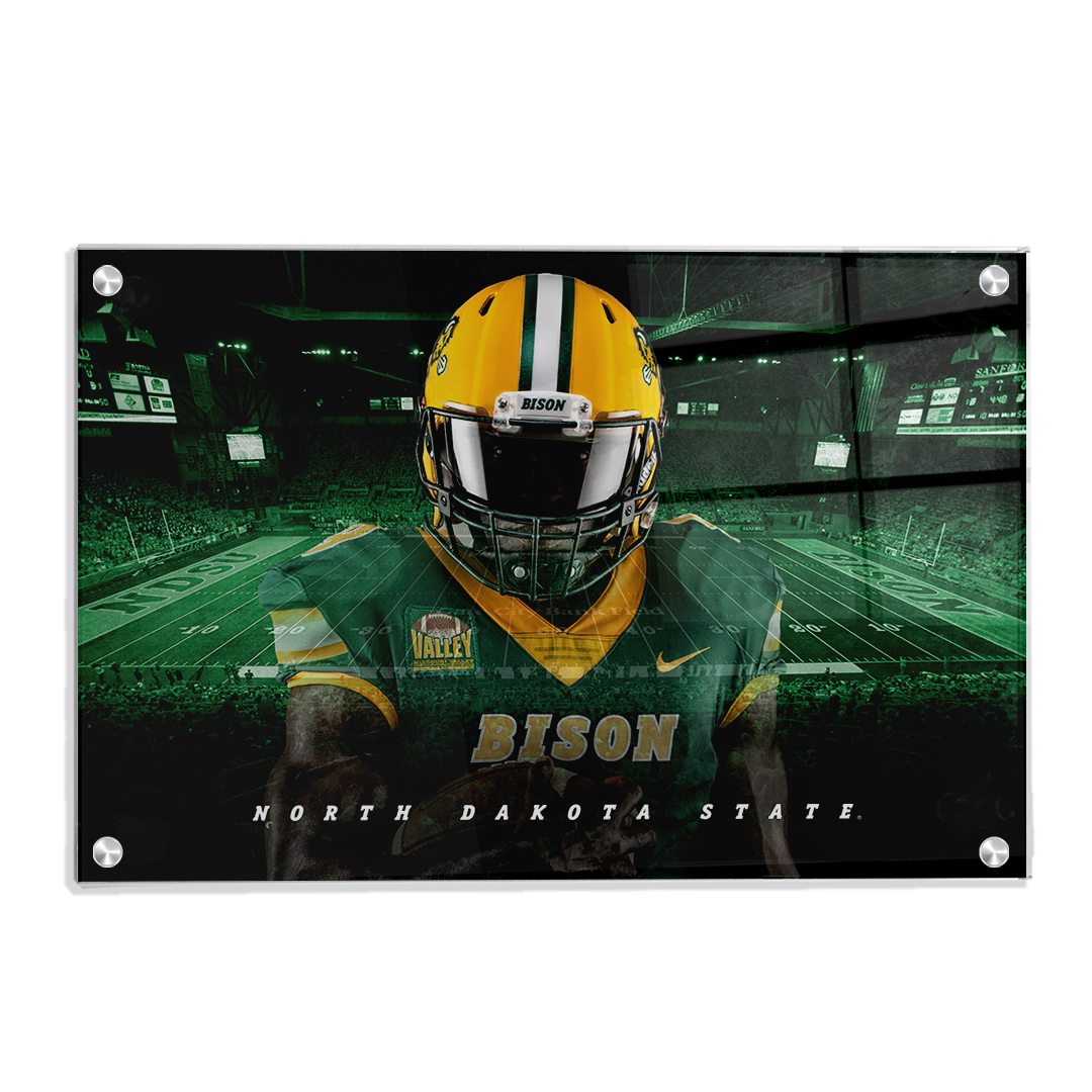 North Dakota State Bisons - North Dakota State Football - College Wall Art #Canvas
