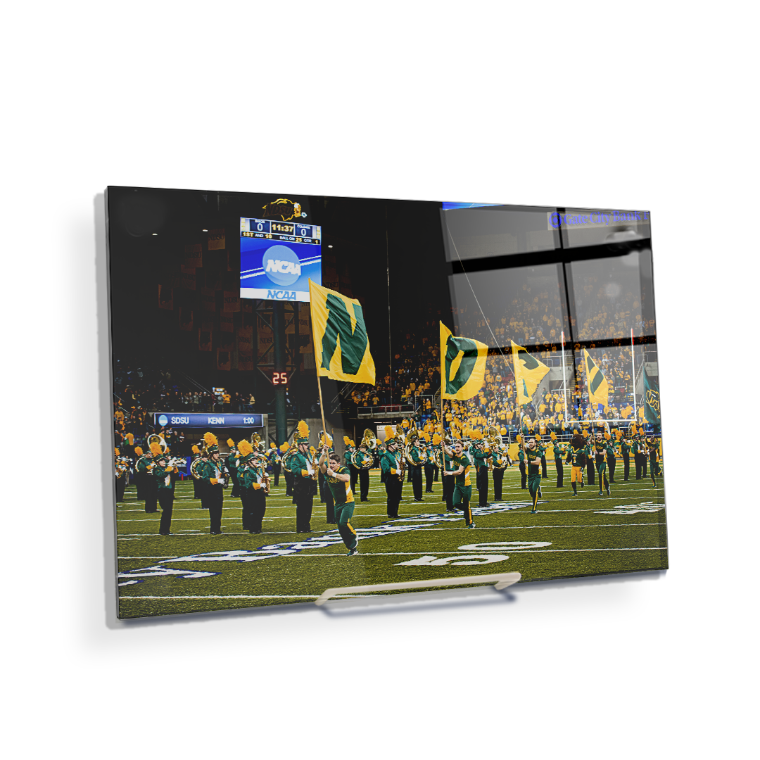 North Dakota State Bisons - Enter NDSU - College Wall Art #Canvas